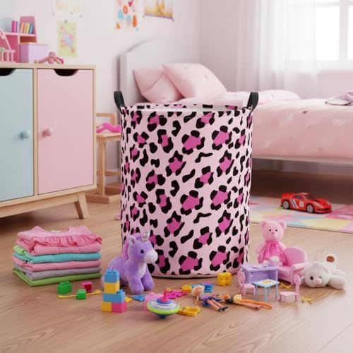 Baby Laundry Basket Baby Nursery Hamper Kids Laundry Basket Toy Storage Bin - Image 3