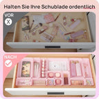 Vtopmart 25 Pack Plastic Drawer Organizers - Image 3