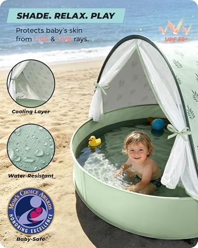 Pop-Up Baby Beach Pool Tent - Image 2