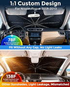 Weektic Custom Windshield Sun Shade Umbrella - Image 2