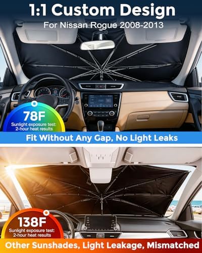 Weektic Custom Windshield Sun Shade Umbrella - Image 2