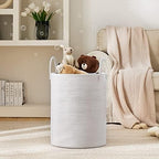 Woven Rope Laundry Hamper Basket by YOUDENOVA, 58L Tall Laundry Basket - Image 2