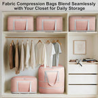 Comforter Storage Bag - 120L Bedding Storage Bags - Image 3