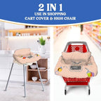 PILLANI Shopping Cart Seat for Baby, High Chair Cover for Restaurant Seat - Image 4