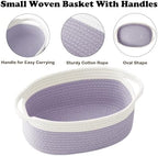 Woven Rope Basket-Baby Gift Basket - Image 3