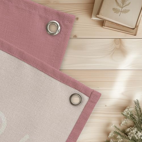 Long Live Girlhood Pink Linen Canvas Wall Banner, Girls Nursery Decor, Toddler - Image 3