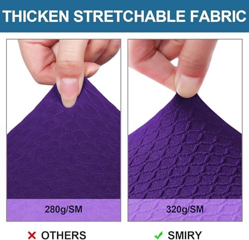 Smiry Waterproof Seat Covers for Dining Room Chairs - Image 4