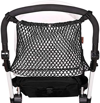 Universal Baby Stroller Organizer Polyester Net Mesh Storage Bag by Aphbrada