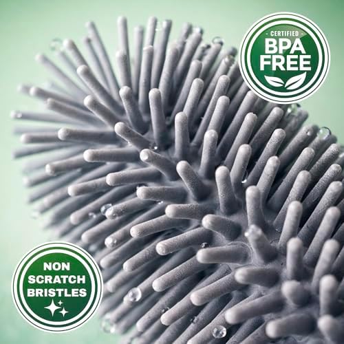 6-in-1 Bottle Brush Set with Holder – Multipurpose Cleaning Kit - Image 5