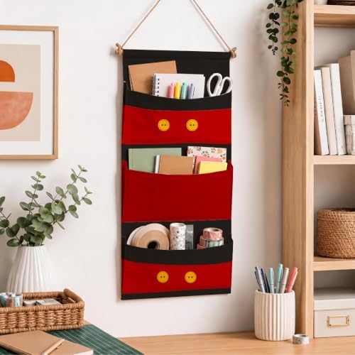 Cute 3-Pocket Hanging Wall Organizer - Image 6