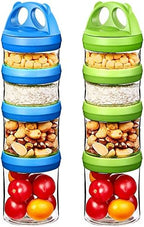 SELEWARE Stackable Snack Containers by SELEWARE