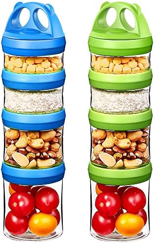 SELEWARE Stackable Snack Containers by SELEWARE