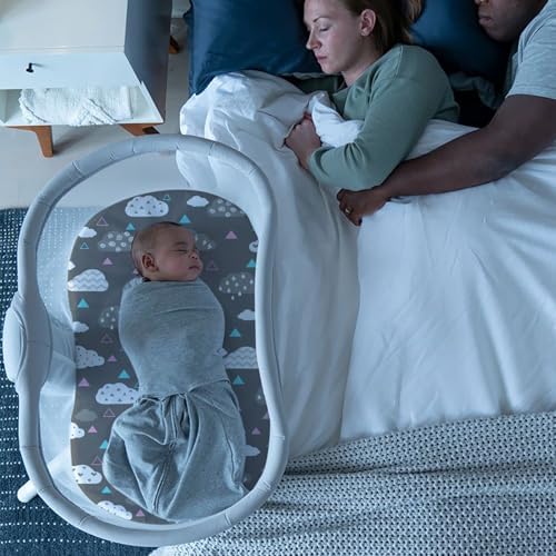 Stretch Fitted Bassinet Sheet Set BROLEX 2 Pack Cradle Sheets - Image 4