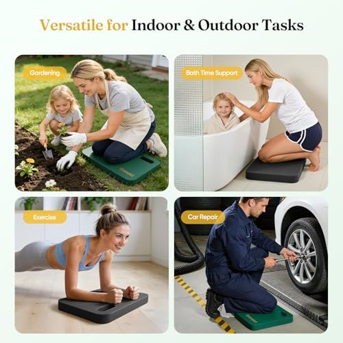 Grenebo 2-Pack Kneeling Pads, Extra Thick, 17.3 x 11 x 1.6 in - Image 7
