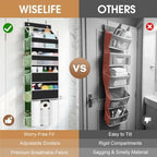 WISELIFE 5-Tier Over the Door Organizer - Image 6