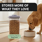 Bop Top Airtight Food Storage Containers | Pop-Top Lid | 16.5 Cups / 135 Oz - Image 4