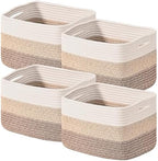 ICERZCZ Shelf Baskets for Organizing, Storage Baskets for Shelves, Woven by ICERZCZ