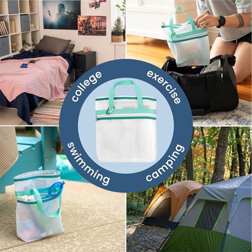 S&T INC. Mesh Shower Caddy - Image 4