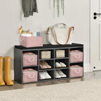 Storage Bins with Sturdy Cotton Handles, Fabric Storage Baskets - Image 4