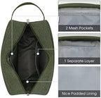 Narwey Travel Toiletry Bag for Women, Dopp Kit Men, Medicine Bag - Image 5
