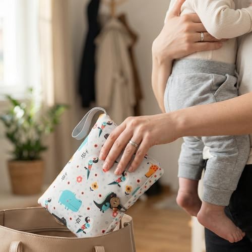 HAMUR Baby Diaper Bag Organizer – Compact & Foldable Stroller Pouch - Image 2