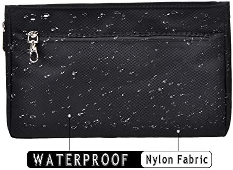 Vercord Expandable Nylon Handbag Purse Organizer Insert Liner Shaper Bag in Bag - Image 6