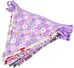 10M/32Ft Triangle Bunting Banner, Baby Shower, Outdoor and Home Decorations - Image 4