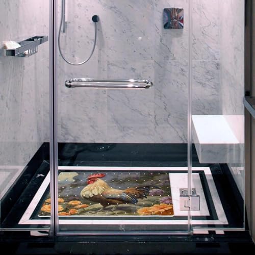 Non Slip Shower Mat Bathtub Mat 15.1x26.8 Inch, Quick Dry Bath Mat - Image 6