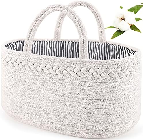 ABenkle Baby Diaper Caddy, Nursery Storage Bin and Car Organizer by ABenkle