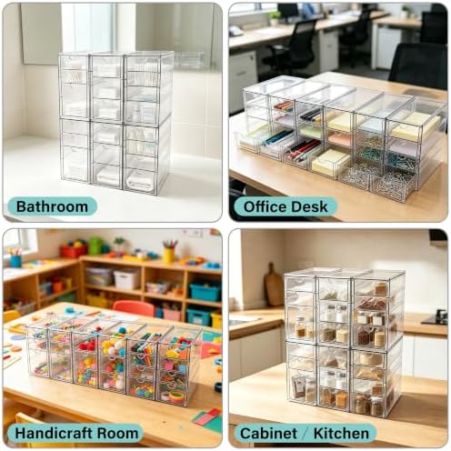 Prsildan Stackable Desk Organizers - Image 4