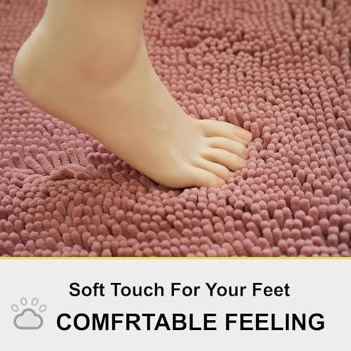 BOANKODU Toilet Rugs U-Shaped, Machine Washable, Bath Mats - Image 3
