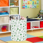 QUEENLALA Large Foldable Round Storage Basket Laundry Hamper - Image 5