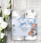 100% Organic Cotton 2 Pk of Bedside Sleeper Bassinet Fitted Mattress Sheets - Image 5
