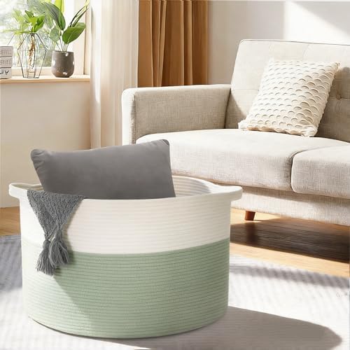 MEGASKET Extra Large Blanket Basket, Nursery Baby Toddler Toy Organizer - Image 6