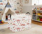 Sanjiaofeng Rectangular Fire Engine Storage Basket, Kids Toy Storage Bin - Image 2