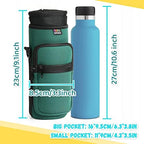 Nuovoware Water Bottle Carrier Bag, 750ml Bottle Pouch Holder, Adjustable - Image 3