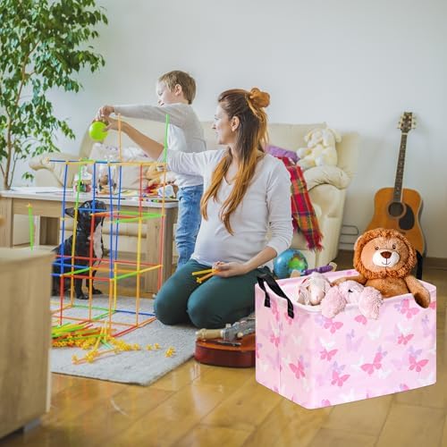 Rectangular Butterfly Storage Basket - Image 6