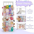 Stuffed Animal Storage Zoo Holder Space Save, PVC Stuffed Animal Organizer - Image 2