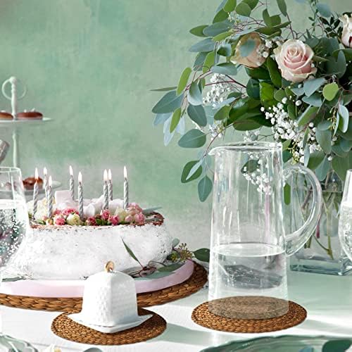 Geosar 200 Pcs Woven Disposable Paper Placemats Set 12x14 Inch - Image 5