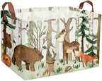 Sanjiaofeng Rectangular Kids Basket Animal Storage Bins, Woodland Storage by Sanjiaofen