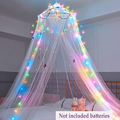 FIOBEE Bed Canopy for Girls Room - Image 2