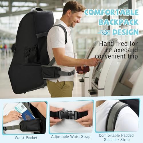 RAINSMORE Padded Car Seat Travel Bag - Image 4