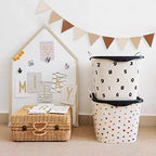 6 Feet Boho Pennant Banner Triangle Flag Vegan Leather Bunting Brown Nursery - Image 3