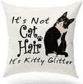 Cat Pillow Case Funny Gift for Cat Lovers Cat Mom Gifts Crazy Cat Lady Gifts by KongMoTree