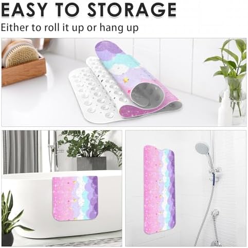 Bathtub Shower Mat 40X16 Inch, for Toddler - Image 6