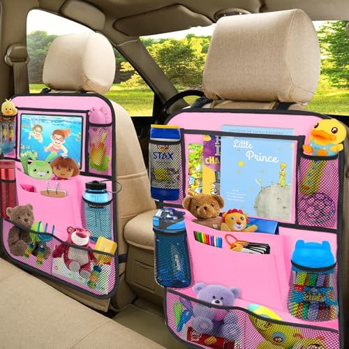 Backseat Car Organizer w/ 10 Storage Pockets - Image 4