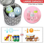 Accmor Breastmilk Cooler Bag, Insulated Baby Bottle Cooler Tote Bags - Image 2