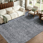 JOLLYVOGUE 6x9 Area Rugs for Living Room, Vintage Washable Rug by JOLLYVOGUE