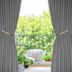 Mini Ball Curtain Holdbacks 2 Pack, Solid Zinc Alloy Wall Mounted Curtain - Image 2