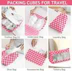 KPX 8 Set Packing Cubes for Travel, Luggage Packing Organizers Accessories - Image 4